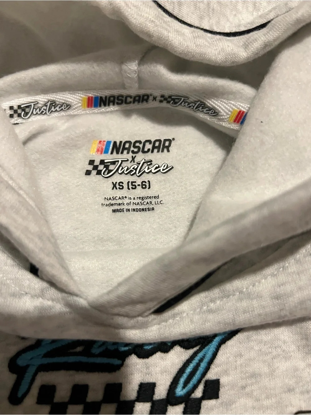 Justice hooded pullover